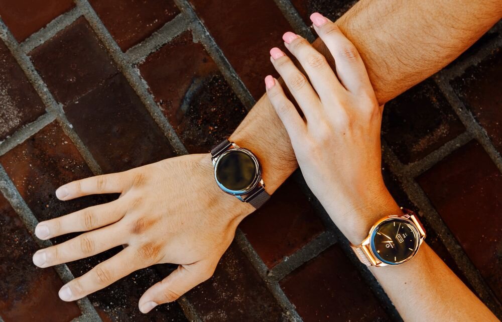 Smartwatch MAXCOM Ecowatch 3 reka puls cwiczenia nadzor trening