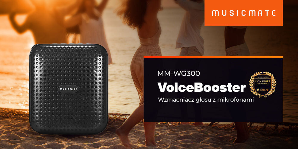 Wzmacniacz głosu MUSICMATE MM-WG300 VoiceBooster