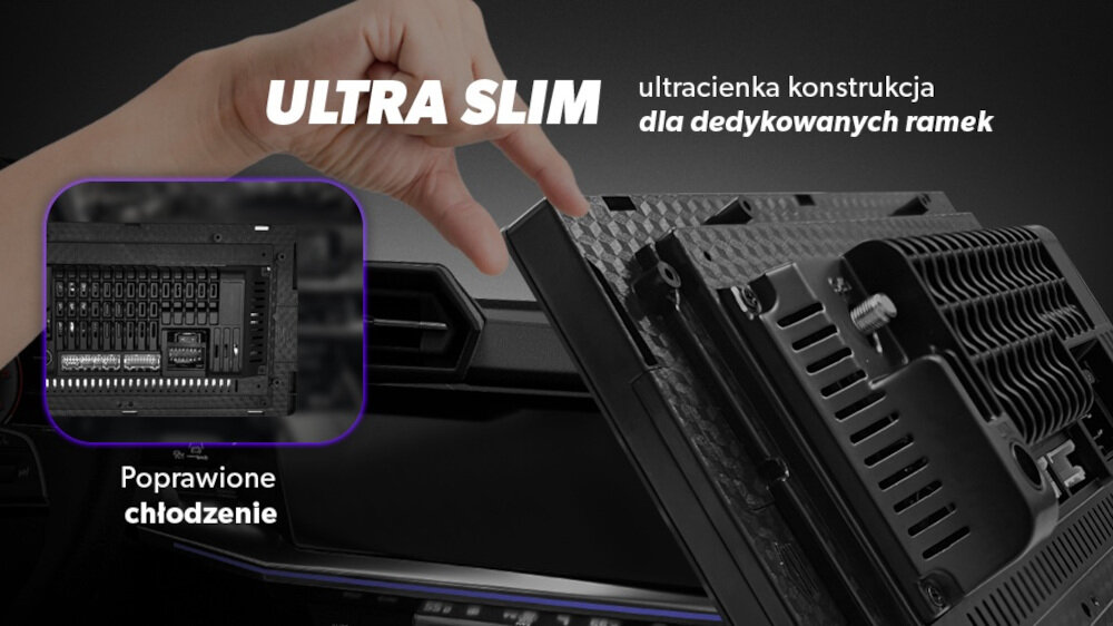 Radio samochodowe VORDON HX-100 - konstrukcja