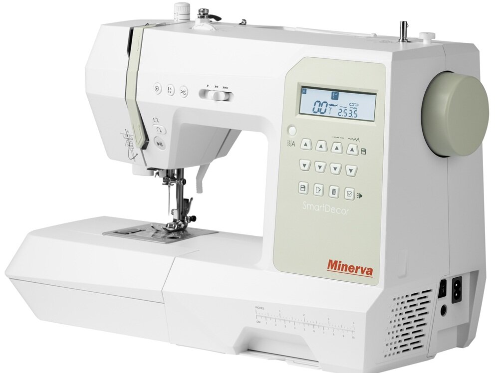 Maszyna do szycia MINERVA SmartDecor zaawansowana maszyna komputerowa, tworzenie pięknych projektów, wygoda, precyzja, jakość