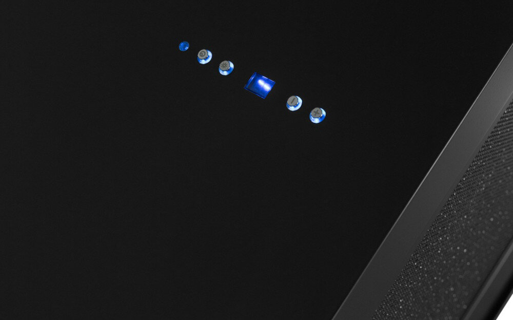 Okap AFRELLI AW-4 Brava Isola Max 40 Czarny sterowanie elektroniczne