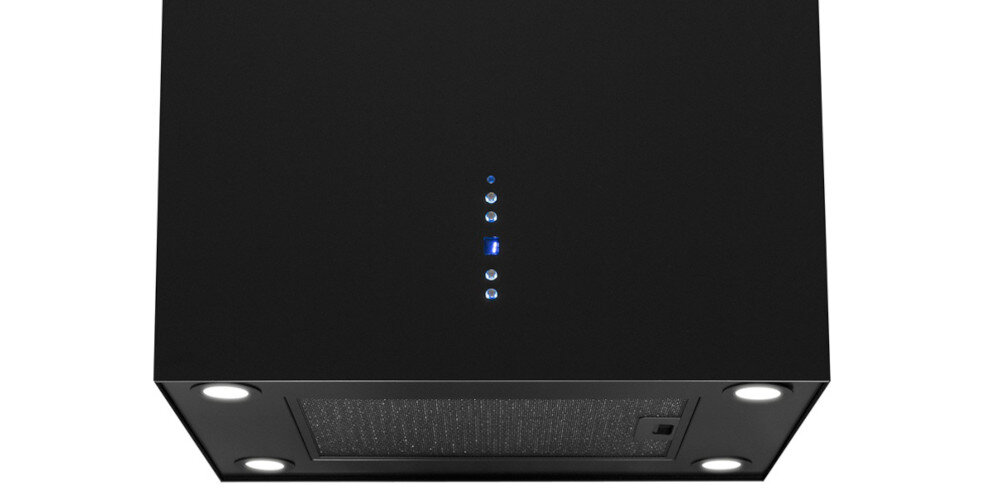 Okap AFRELLI AW-4 Brava Isola Max 40 Czarny design wygląd