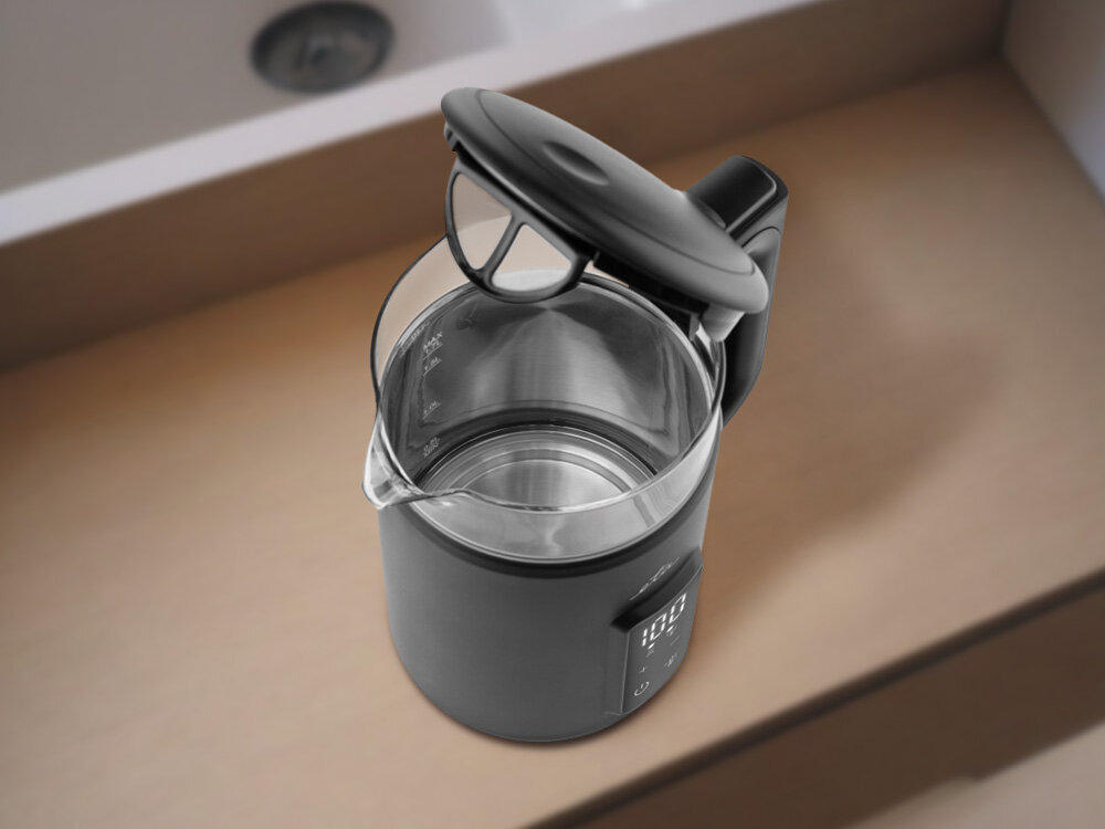 Czajnik ETA Elena 959590000 funkcja KEEP WARM, ciepła woda do 2 godzin, czytelny wyświetlacz, funckja podglądu aktualnej temperatury