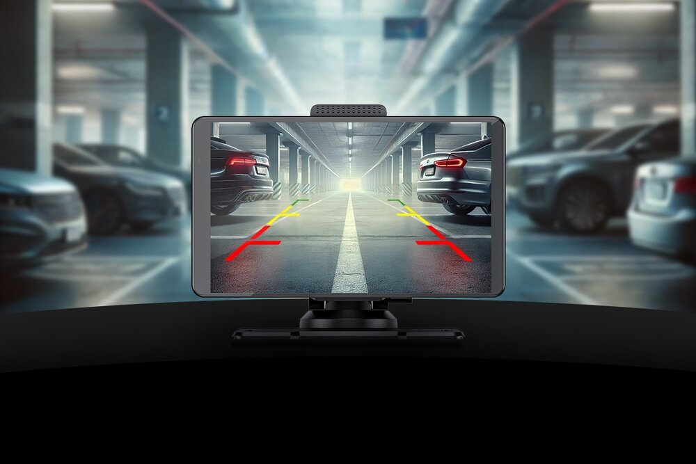 Stacja multimedialna do samochodu Nexadio CC100 Kamera cofania kamera wsteczna DVR cofanie na parkingu 