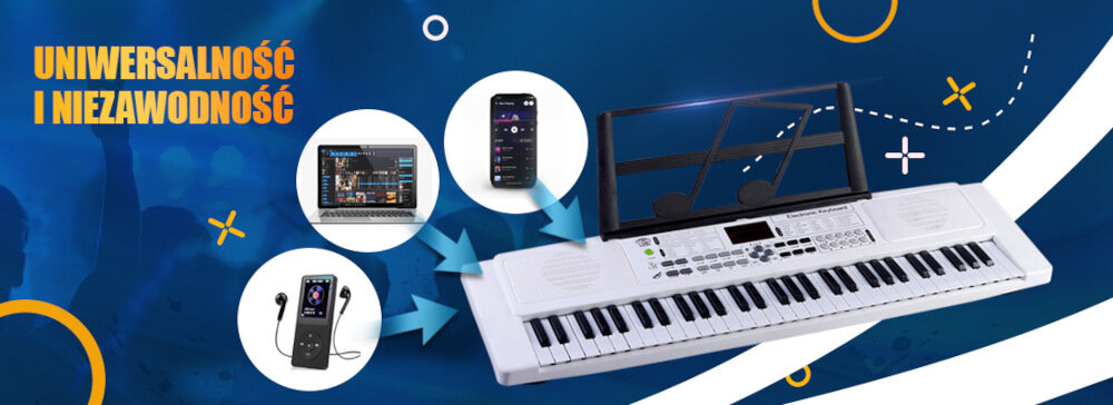 Keyboard MUSICMATE MM-01 - uniwersalność