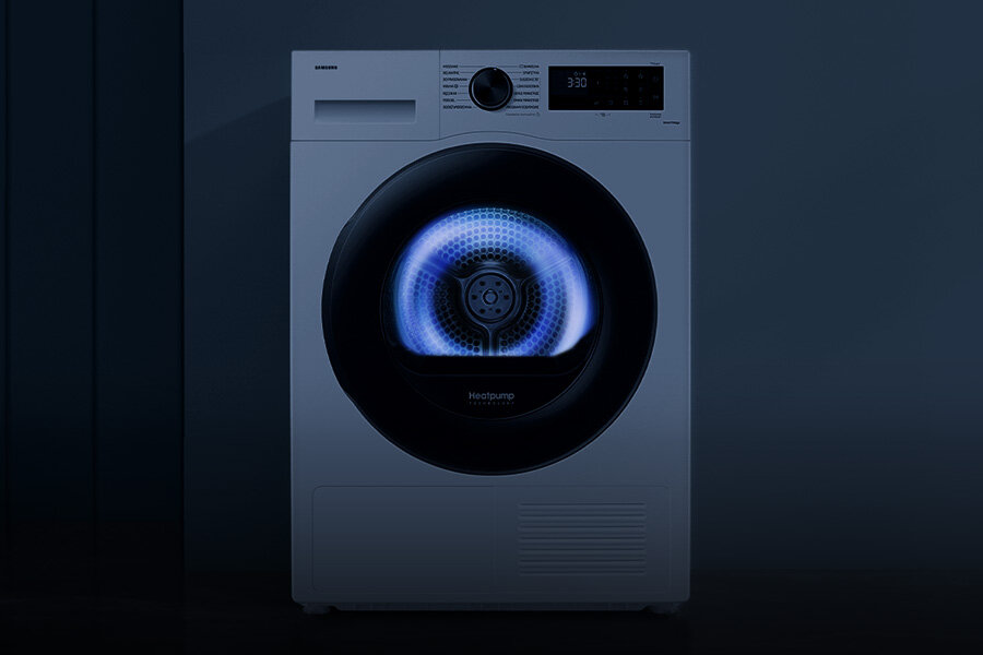 Niczego nie pominiesz przy wyciąganiu prania Optimal Dry Niczego nie pominiesz przy wyciąganiu prania Samsung Optimal Dry DV90CGC0A0AE
