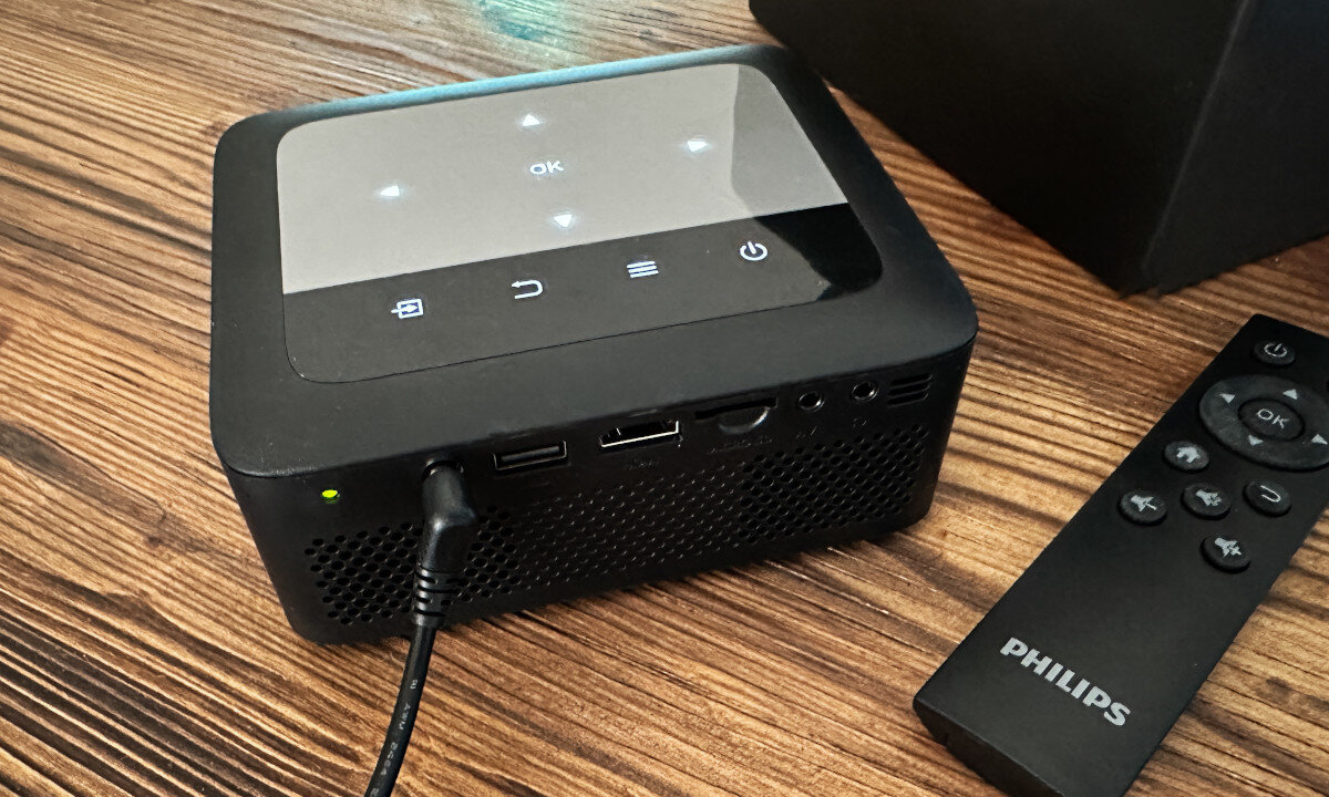 Projektor PHILIPS NeoPix 110 podłączenie złącza funkcje