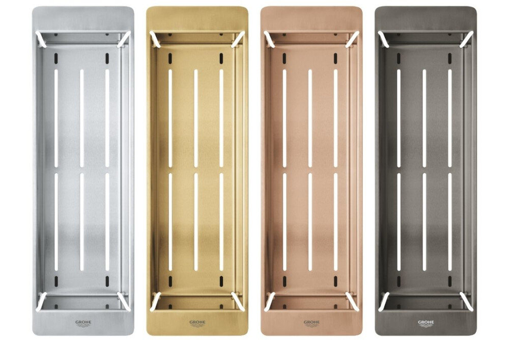 WKŁADKA OCIEKOWA GROHE RÓŻOWE ZŁOTO dostępne kolory warianty pasujące do zlewozmywaków 2 rozmiary