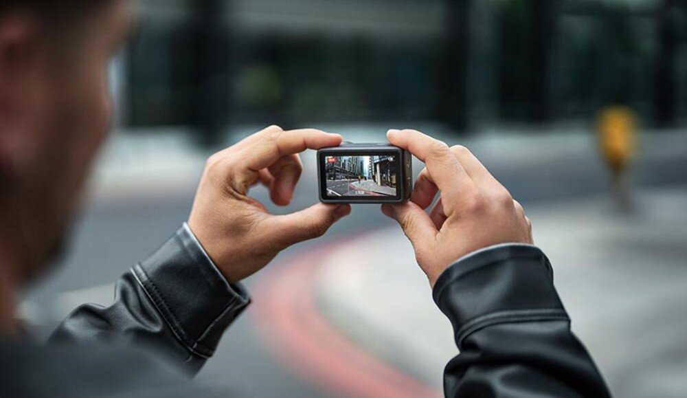 Kamera sportowa DJI Osmo Action 5 Pro Adventure Combo kadrowanie śledzenie obiektu