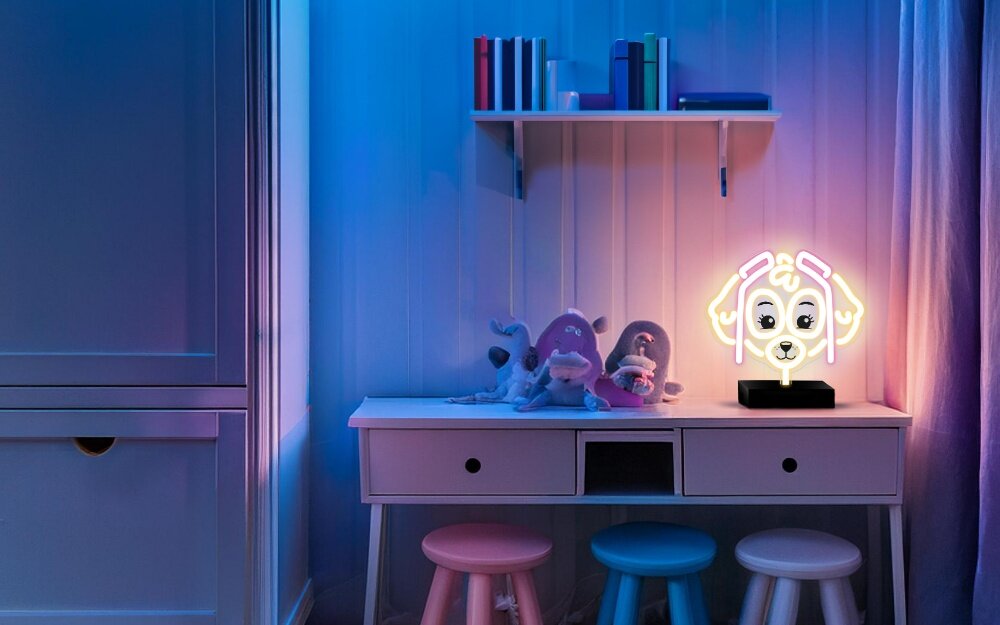 Neon LED PSI PATROL światło 