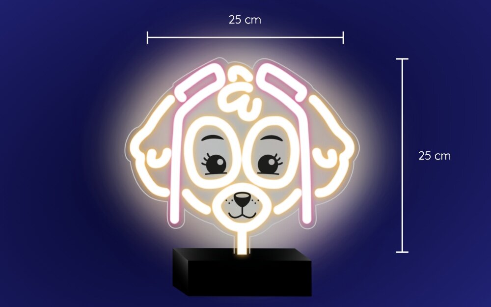 Neon LED PSI PATROL podstawka 