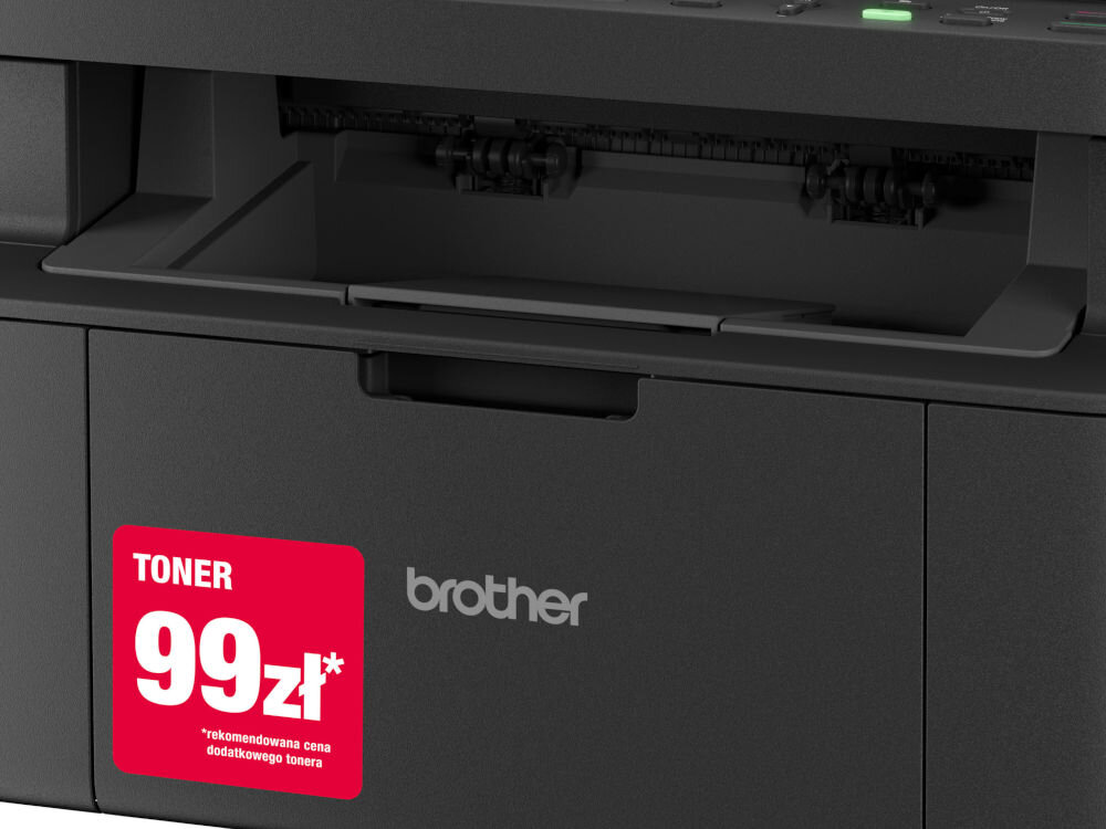 Urządzenie wielofunkcyjne BROTHER DCP-L1632W, Wi-Fi zbliżenie na podajnik papieru automatyczny podajnik papieru ilość arkuszy sprzyja nieprzerwanej pracy wygodne drukowanie