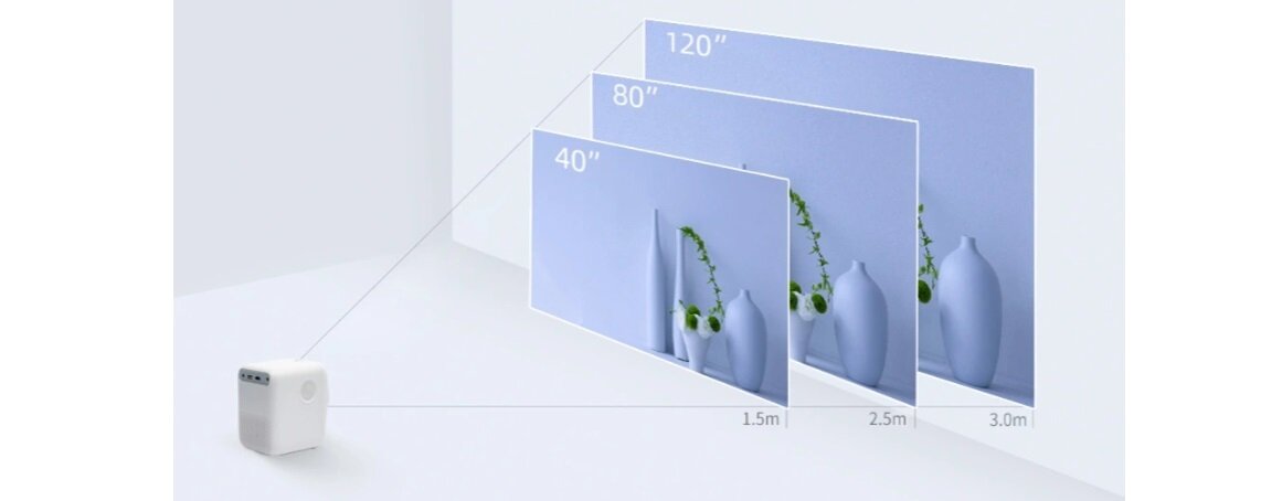 Projektor XIAOMI Youpin T2 Mini 120 calowy erkan