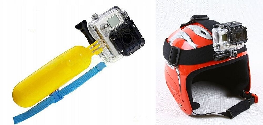 Zestaw XREC do GoPro Classic Set fotografia filmowanie zdjęcia filmy akcesoria pasek montaż  