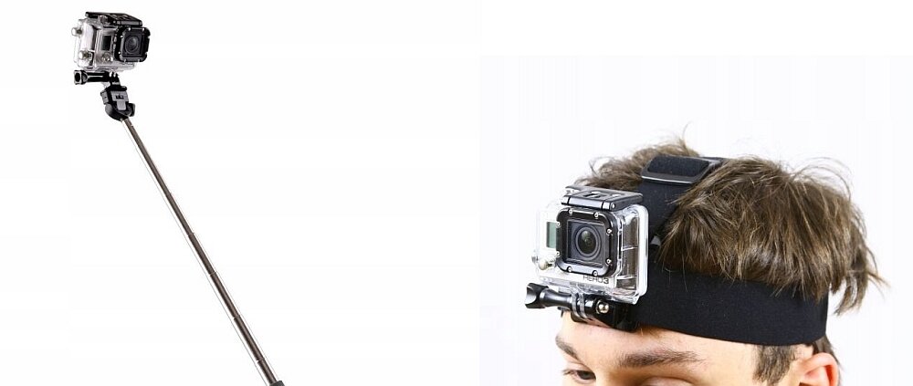 Zestaw XREC do GoPro Classic Set fotografia filmowanie zdjęcia filmy akcesoria pasek montaż  