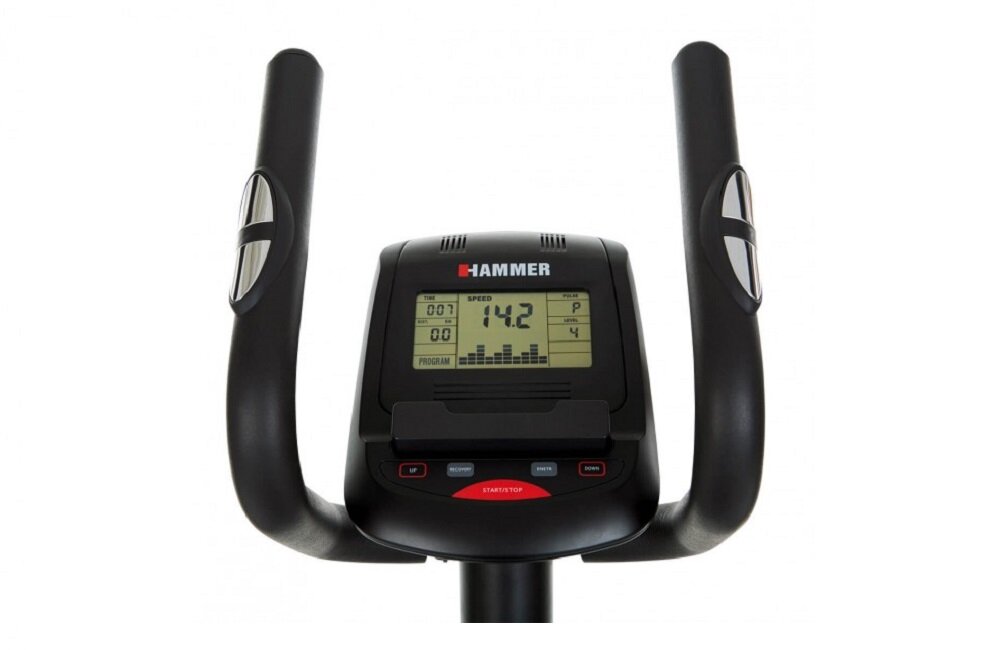 Orbitrek HAMMER Crosstech XTR 4125 łatwy w obsłudze czytelny wyświetlacz LCD