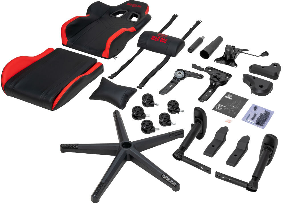 Fotel MAD DOG GCH701 elementy zestaw