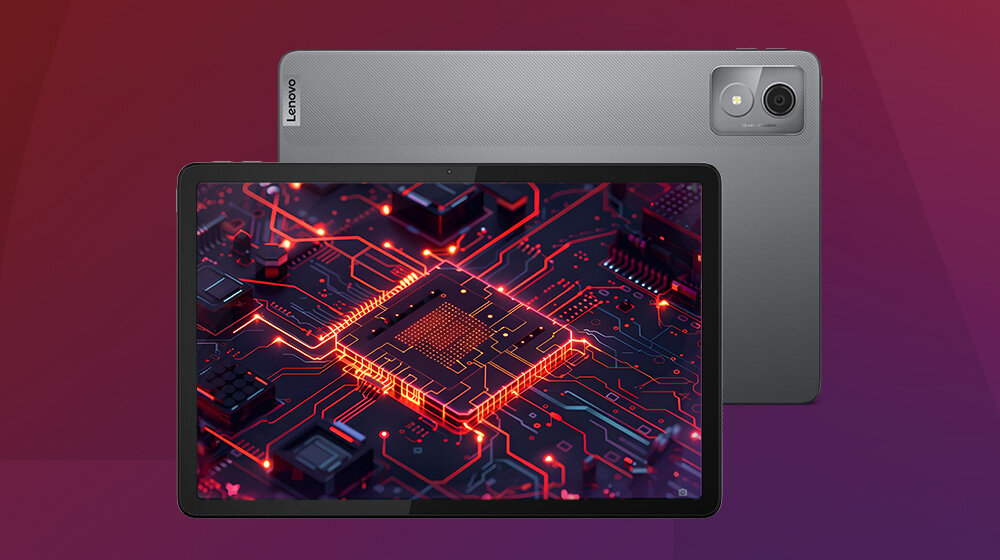 Lenovo Tab K11 Enhanced Edition procesor MediaTek Helio G88 płynne działanie multitasking wizualizacja procesora na ekranie 