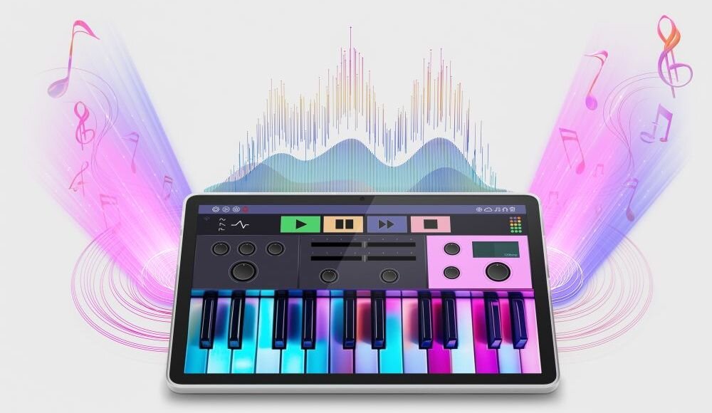Tablet LENOVO Tab 10.1 glosniki technologia dolby atmos filmy muzyka rozmowy wideo - dzwiek ekran tablet