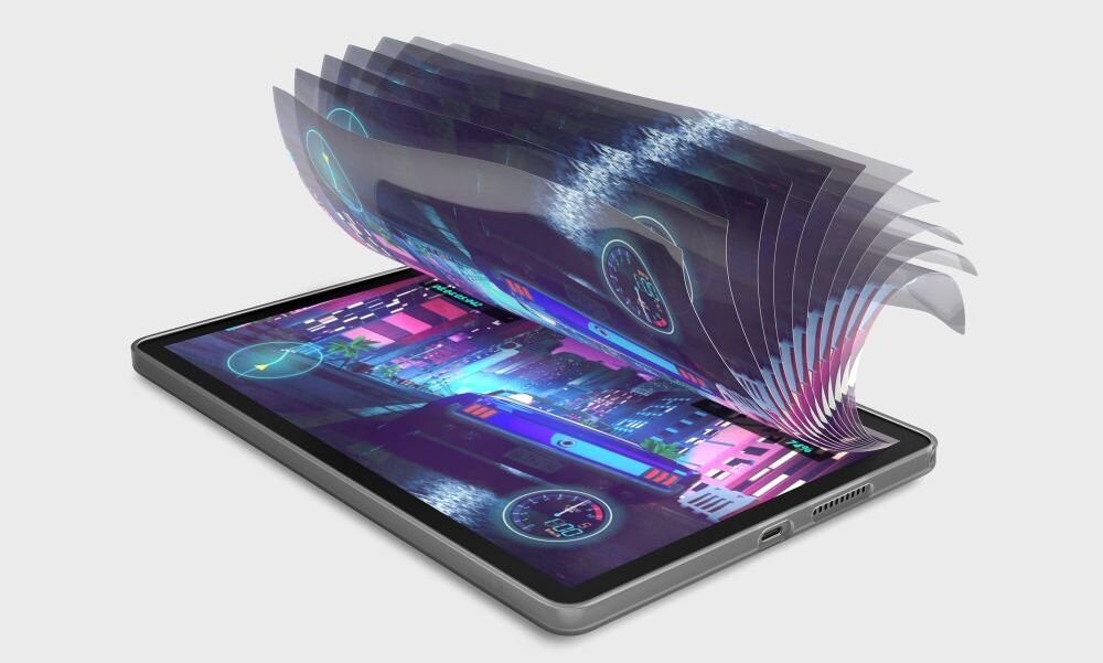 Tablet LENOVO Tab 10.1 styl kolor grubosc waga - klapka tableta