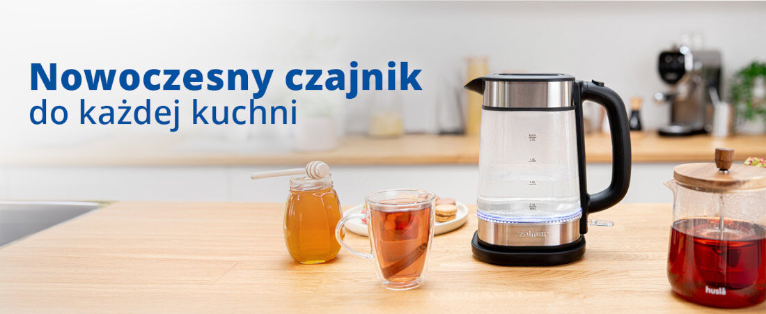 Czajnik ZELMER ZCK8021 wygląd design prezentacja wizualizacja