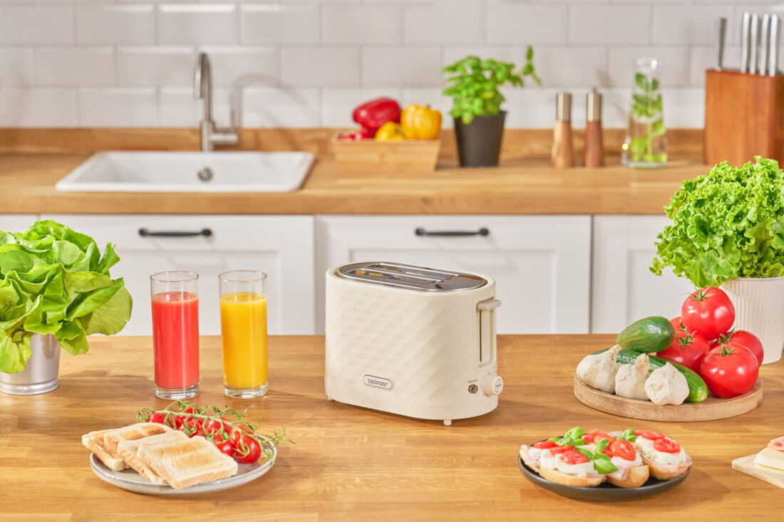 Toster ZELMER ZTS7632F Wysuwana tacka na okruchy wyjmij, opróżnij i ciesz się porządkiem