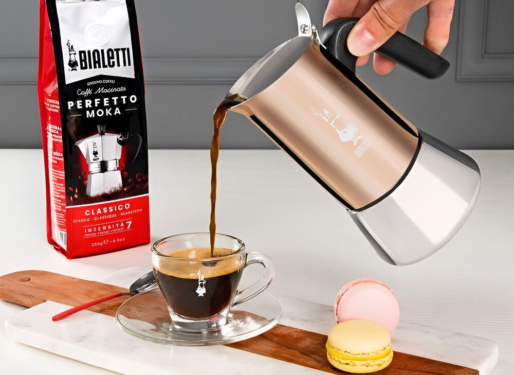 Kawiarka BIALETTI New Venus 4 TZ Miedziany 200 ml dla kawoszy