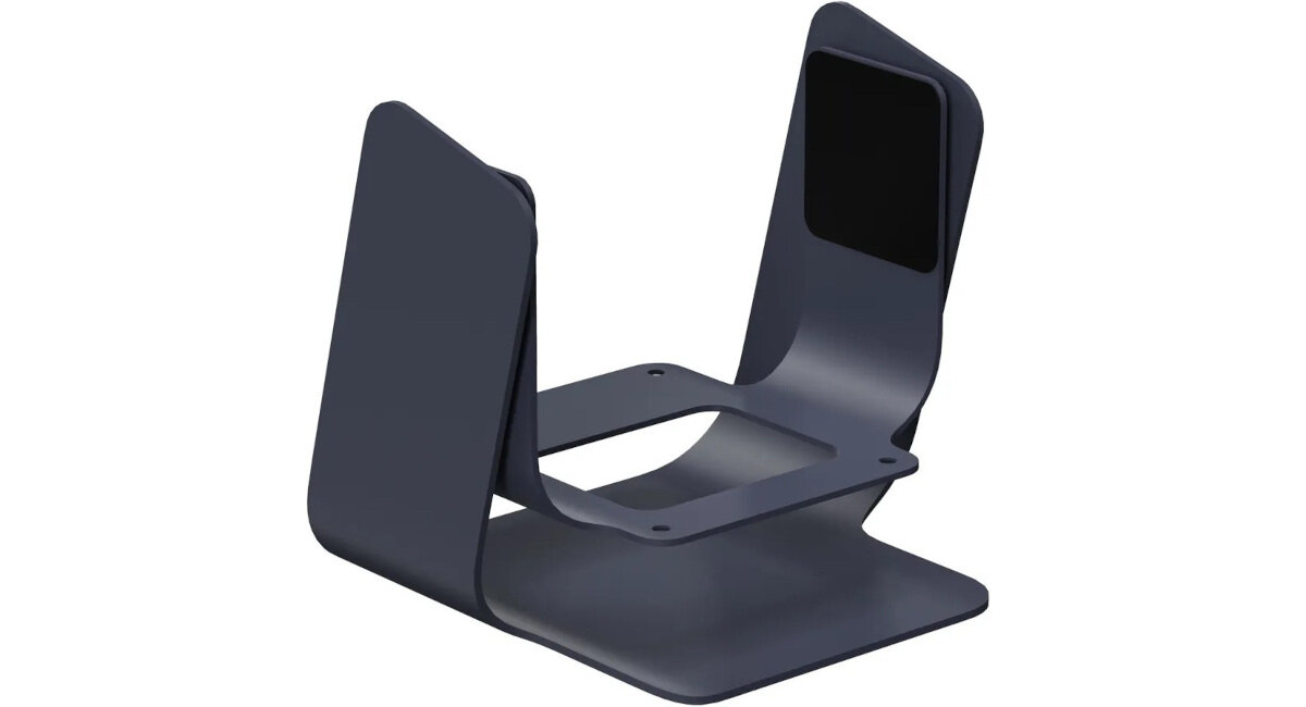 Stojak pod projektor WANBO Mozart Series Gimbal WBBA04 regulacja kąta płynne ustawienie projekcji, stojak po skosie na białym tle