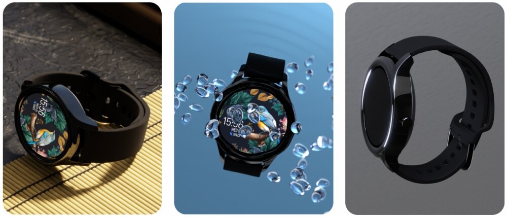 Smartwatch FOREVER Forevive 3 SB-340 ekran bateria czujniki zdrowie sport pasek ładowanie pojemność rozdzielczość łączność sterowanie krew puls rozmowy smartfon aplikacja