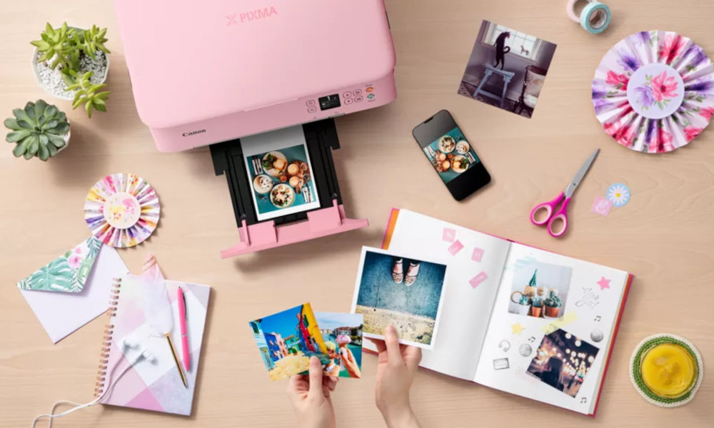 Urządzenie wielofunkcyjne CANON Pixma TS5352A elegancki design urzadzenia