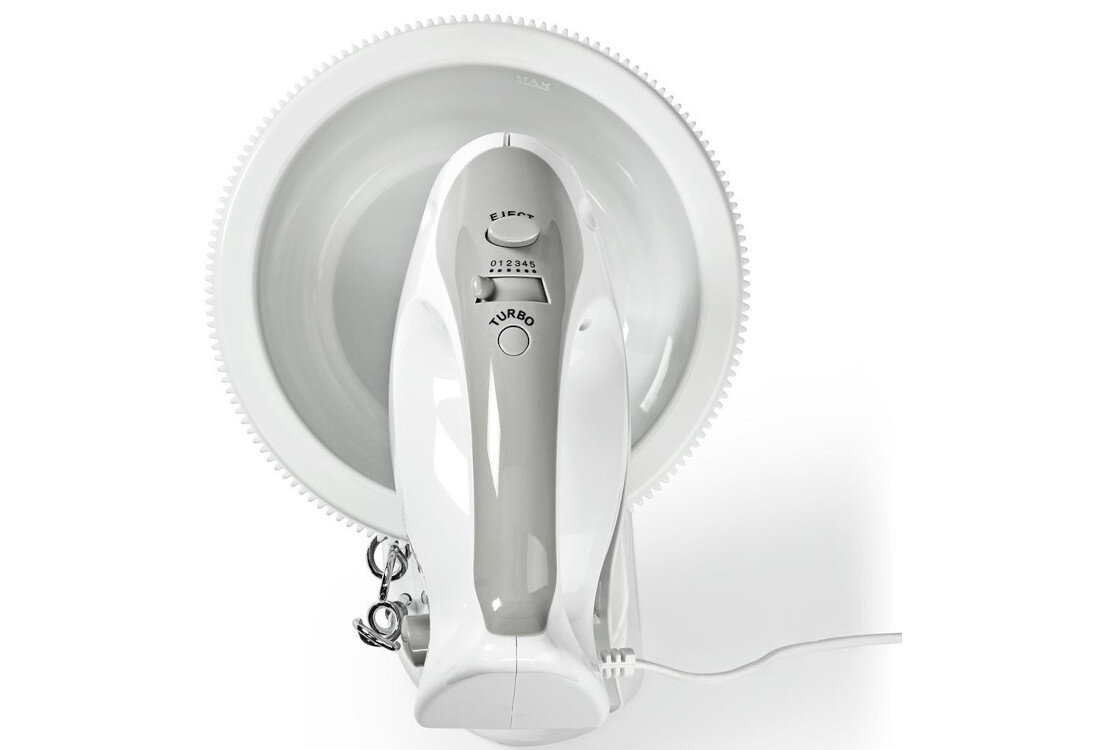 Mikser NEDIS KAHM110CWT kabel długość swoboda wygoda komofrt korzystanie użytkowanie wygodne korzystanie