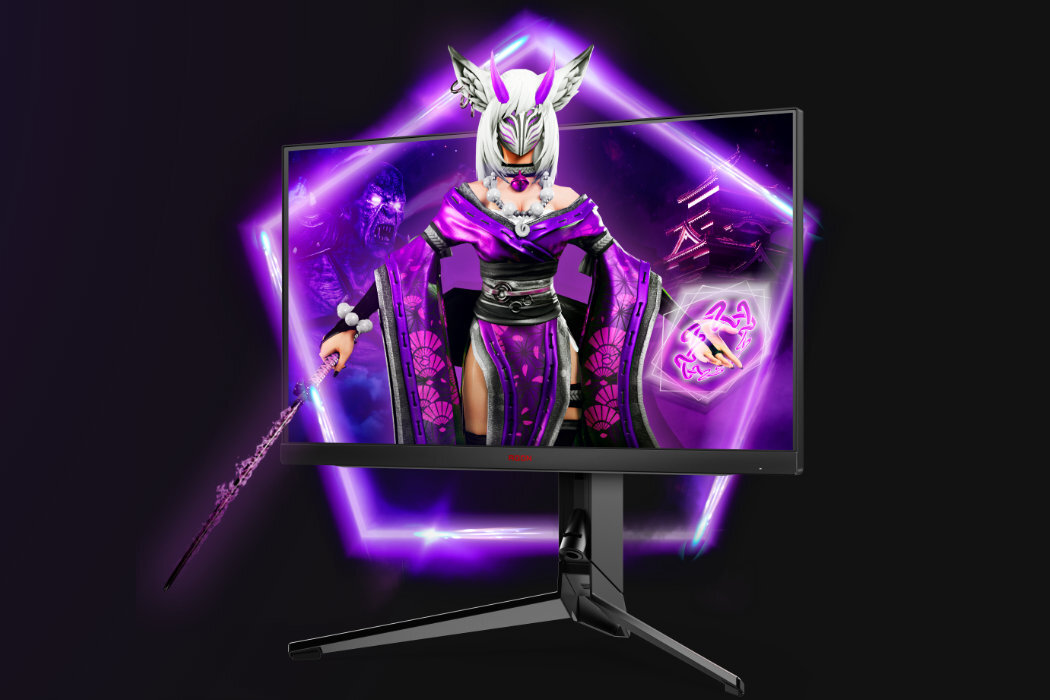 Monitor AOC Agon AG344UXM gra rozrywka rozgrywka podświetylenie projektor częstotliwość odświeżanie szybkość zabawa gaming