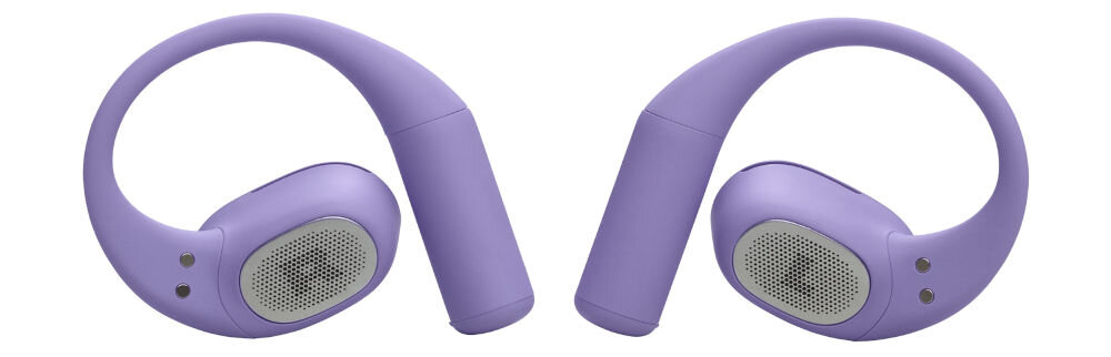 JBL Sense Lite Bluetooth 5.4 stabilne połączenie niska moc nadajnika, słuchawki od frontu na białym tle