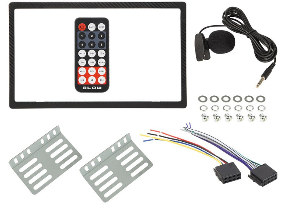 Radio samochodowe BLOW AVH-8990 - standard ISO
