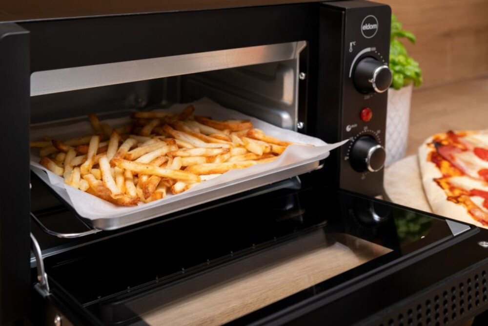 Piekarnik ELDOM PR120 Rasty Intuicyjna Obsługa Panel sterowania z pokrętłami Sygnalizacja dźwiękowa  pomoc precyzja kontrola proces pieczenie