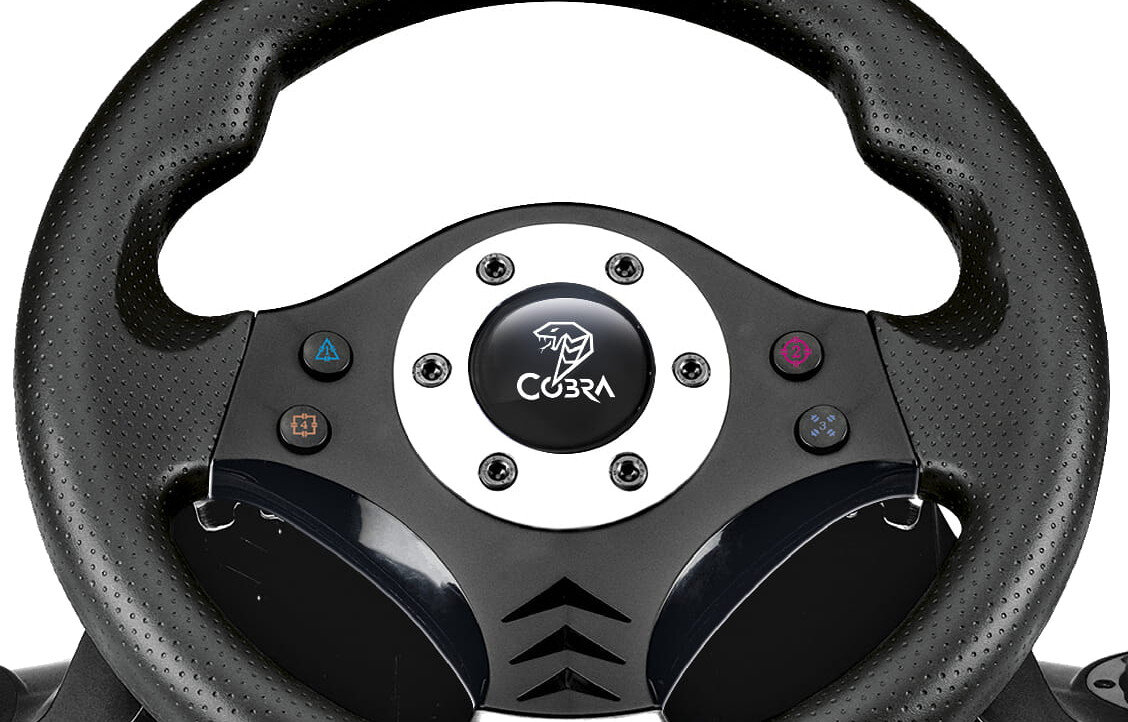 Kierownica COBRA Suzuka SW6060 (PC/PS3/PS4/XBOX ONE) promień skrętu obręcz przyciski