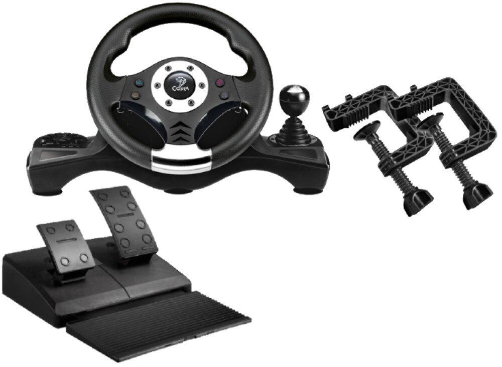Kierownica COBRA Suzuka SW6060 (PC/PS3/PS4/XBOX ONE) zestaw akcesoria