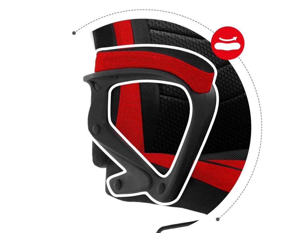 Fotel HUZARO Force 2.5 cyrkulacja powietrza precyzja tapicerka tkanina