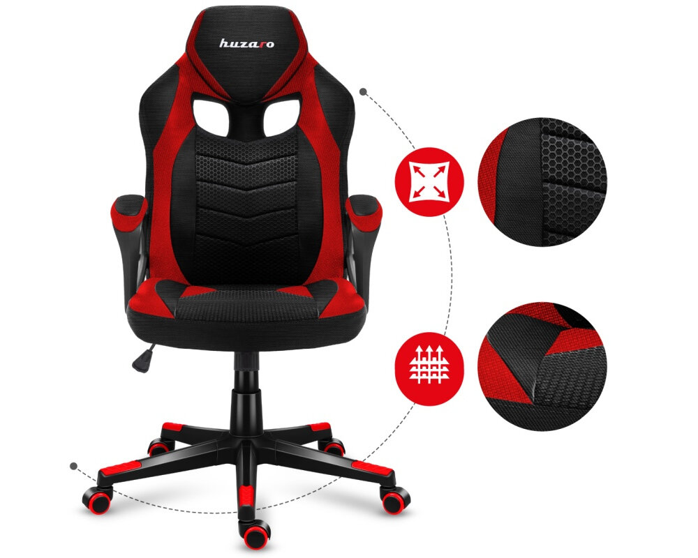 Fotel HUZARO Force 2.5 kółka brak rys