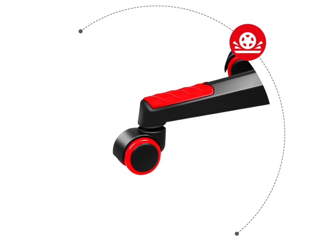 Fotel HUZARO Force 2.5 kółka brak rys