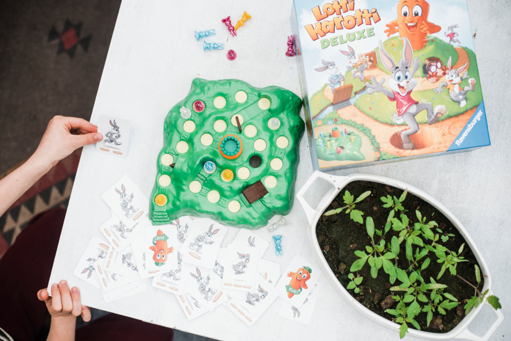 Gra planszowa RAVENSBURGER Lotti Karotti Deluxe 20903 gra zręcznościowa