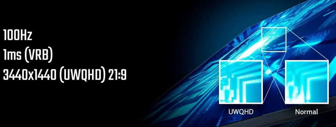 Monitor ACER Nitro ED343CURHbmiippx - Monitor gamingowy e-sport