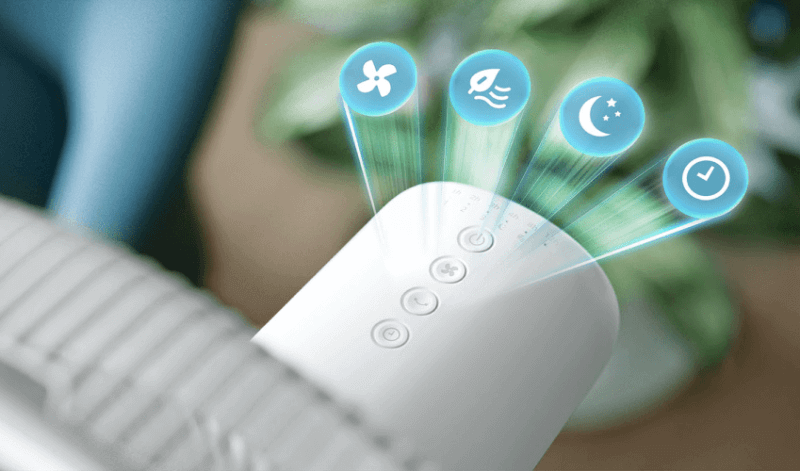 2 tryby i 3 poziomy prędkości