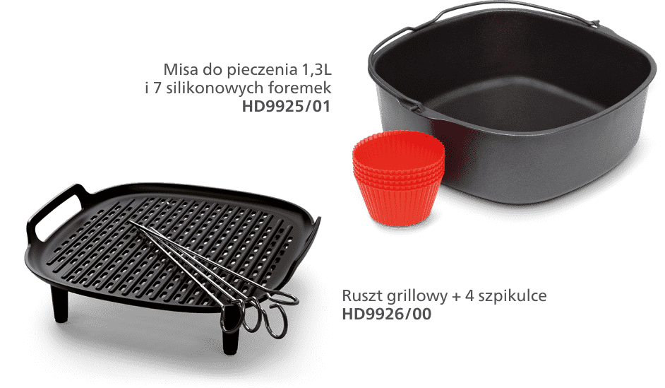 więcej możliwości gotowania z akcesoriami Philips więcej możliwości gotowania z akcesoriami Philips