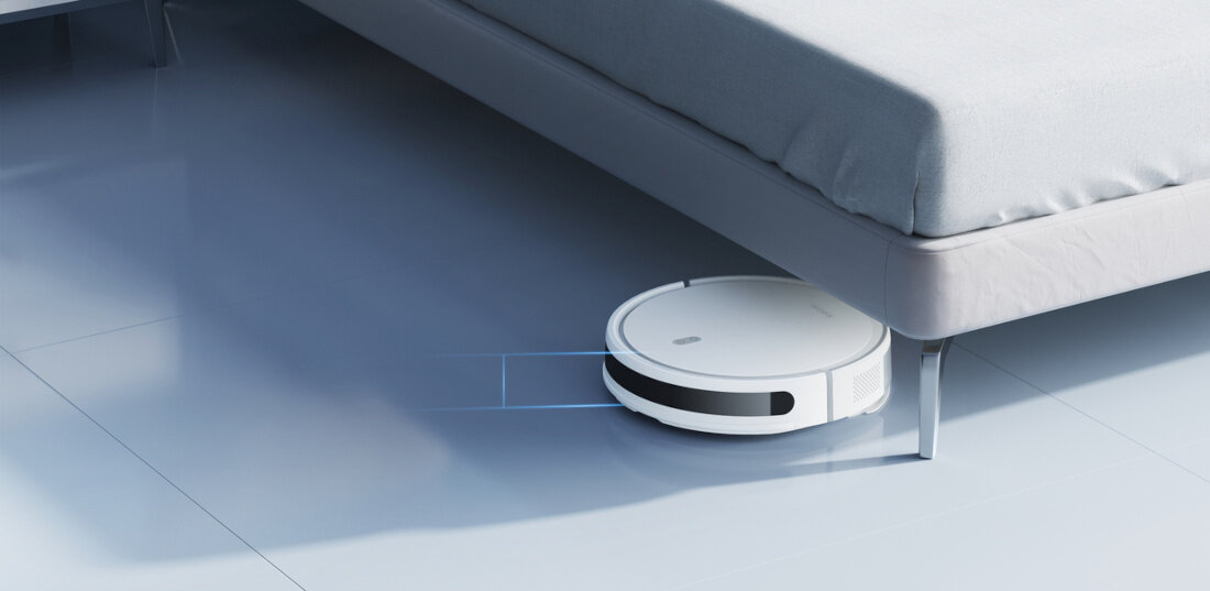 Robot sprzatajacy XIAOMI Vacuum E10 EU wbudowany filtr HEPA usuwanie czysteczki roztocza pylko bakterie plesn