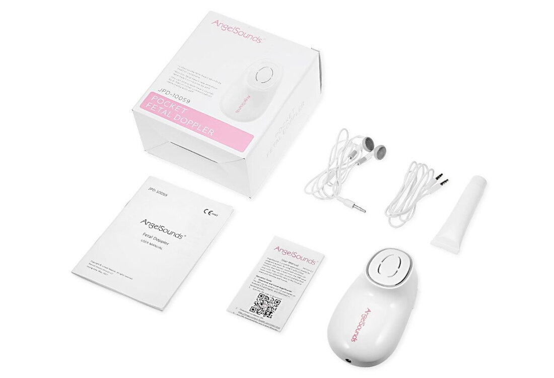 Detektor tętna płodu JUMPER JPD-100S9 zestaw akcesoria komplet wyposazenie