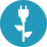 Symbol oszczędności energii ENERGIA