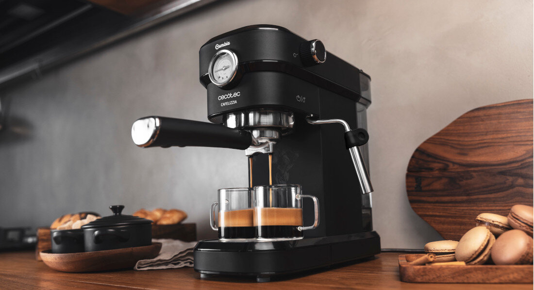 Ekspres CECOTEC Cafelizzia 790 Pro Czarny elegancki wyglad design