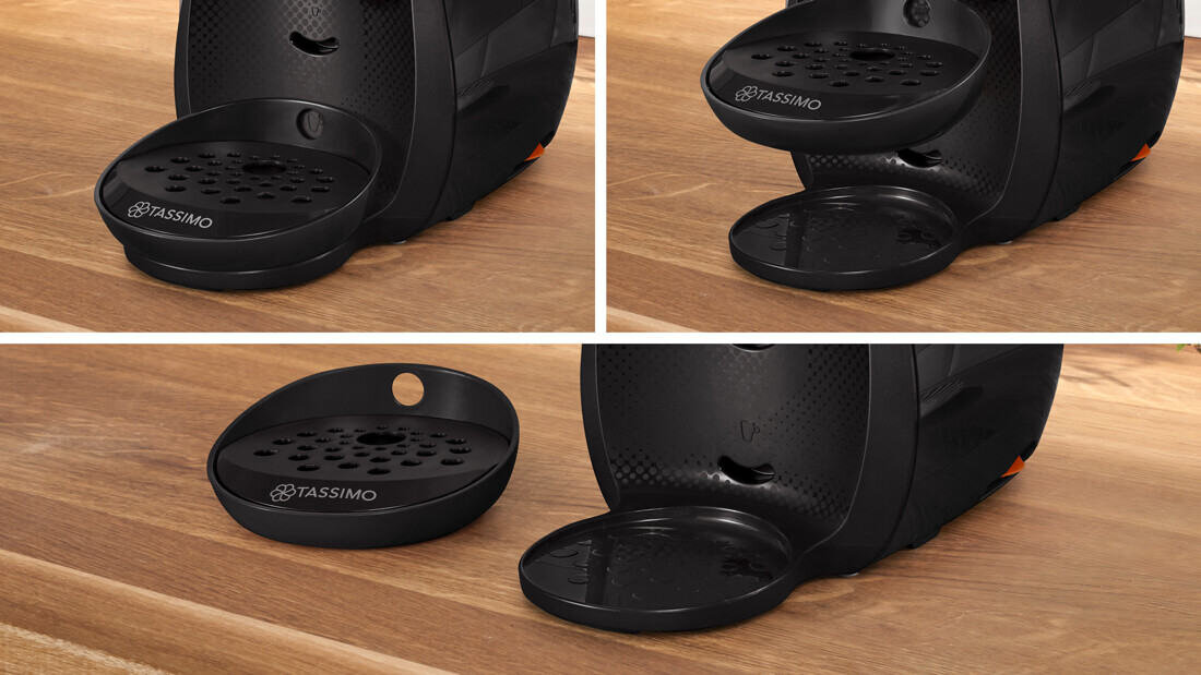 Ekspres BOSCH Tassimo Happy TAS102E Czarny Guiltfree elastyczna podstawka regulowana wysokosć możliwości napoje dostosowanie okazja porcje