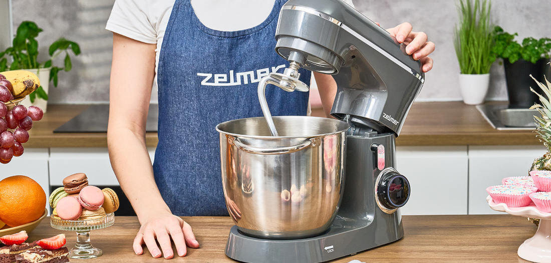Robot kuchenny planetarny ZELMER ZKR1310G 1300W (2 misy) silnik moc 1300 W